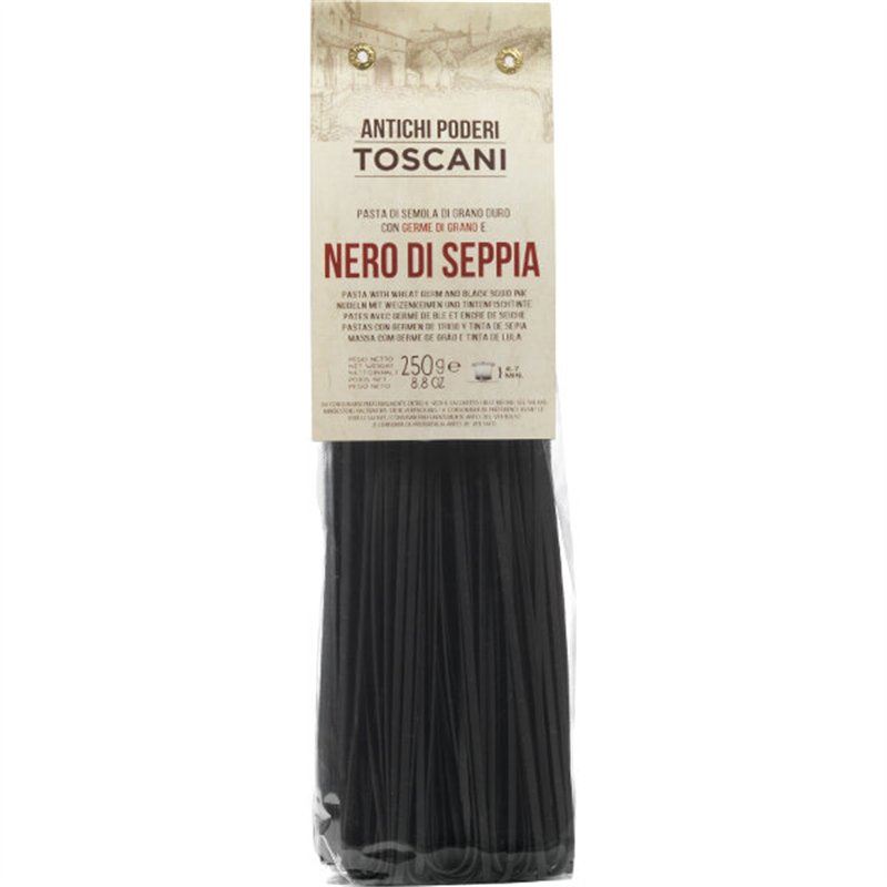 Linguine al Nero di Seppia - Antichi Poderi Toscani, pakje 250 gr