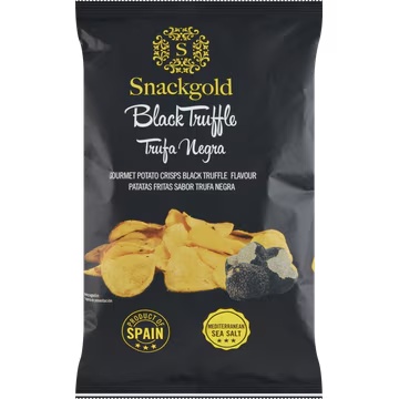 Zak Snackgold chips Black Truffle