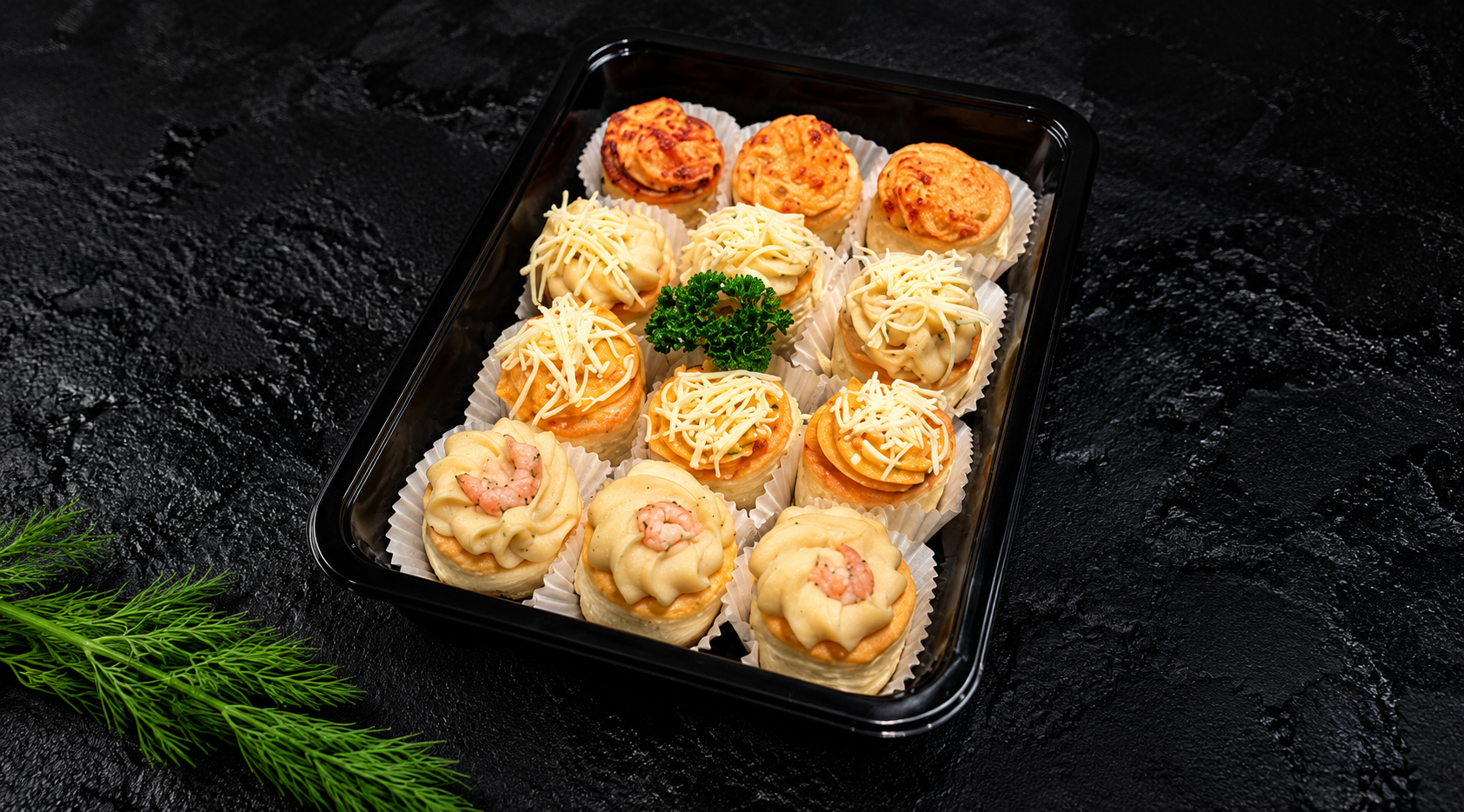 Ovenhapjes assortiment 12st