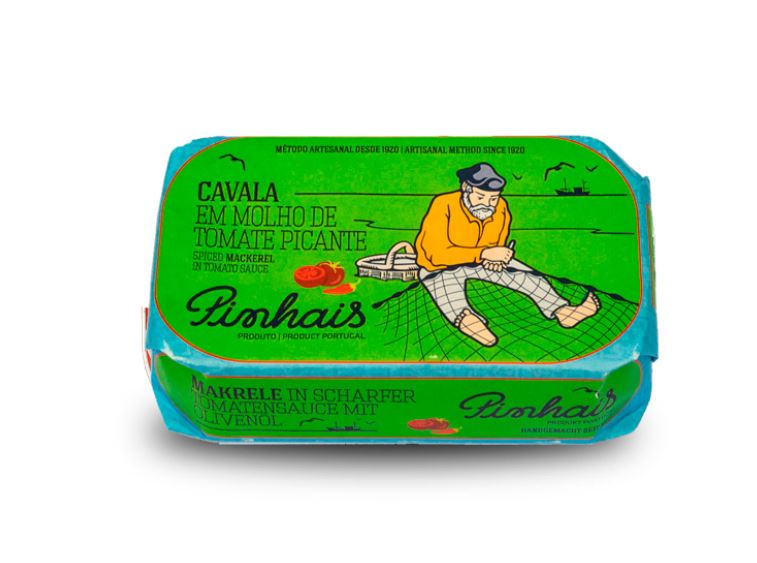 Makreel in pikante tomatensaus