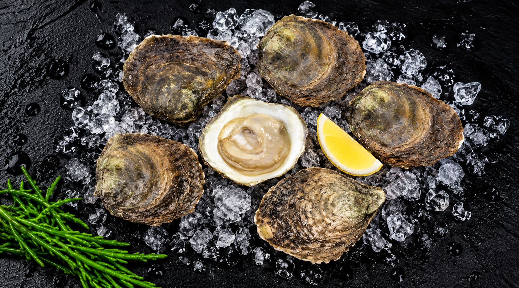 Platte Zeeuwse oesters 5°°°°°