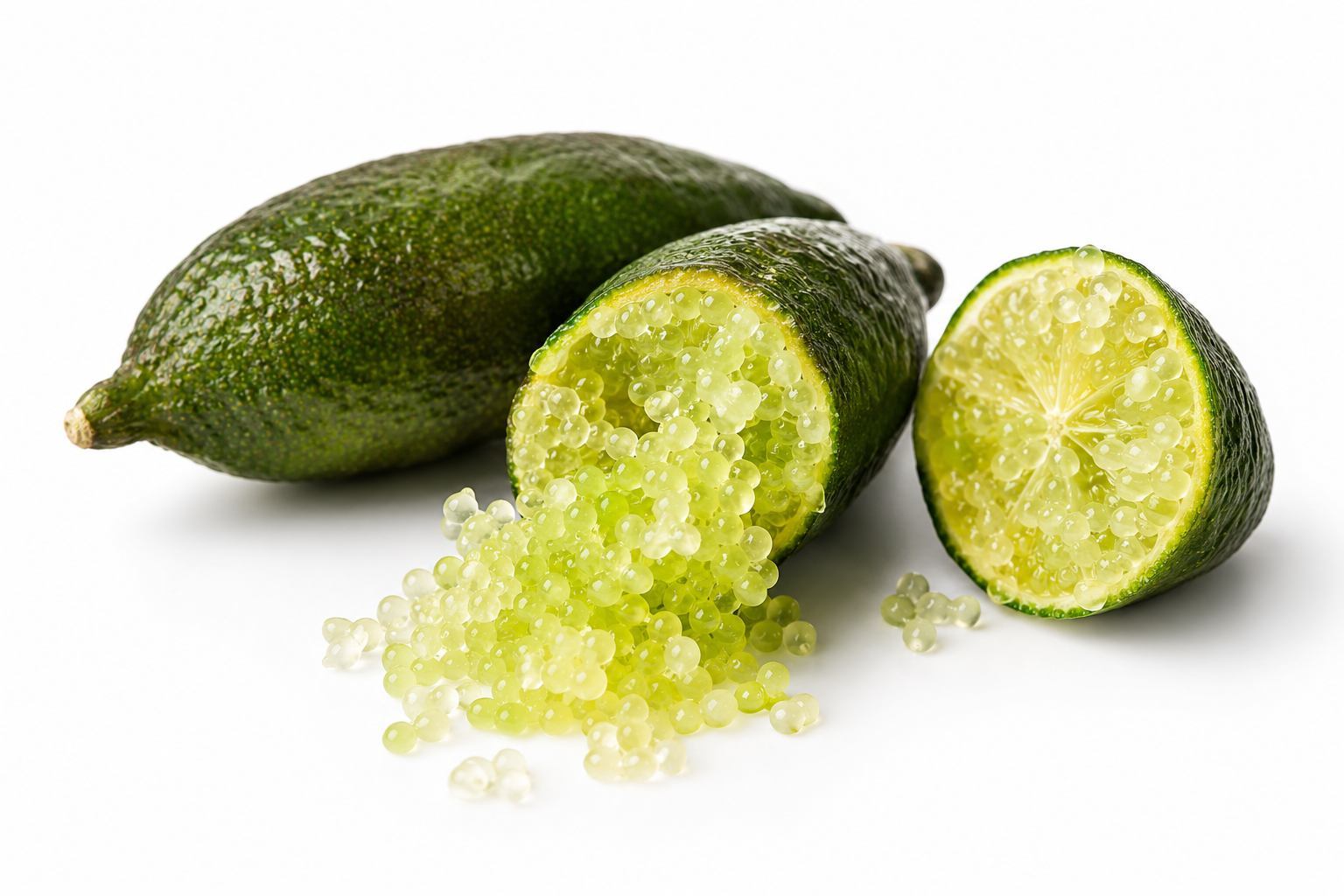 Limoenkaviaar - finger limes
