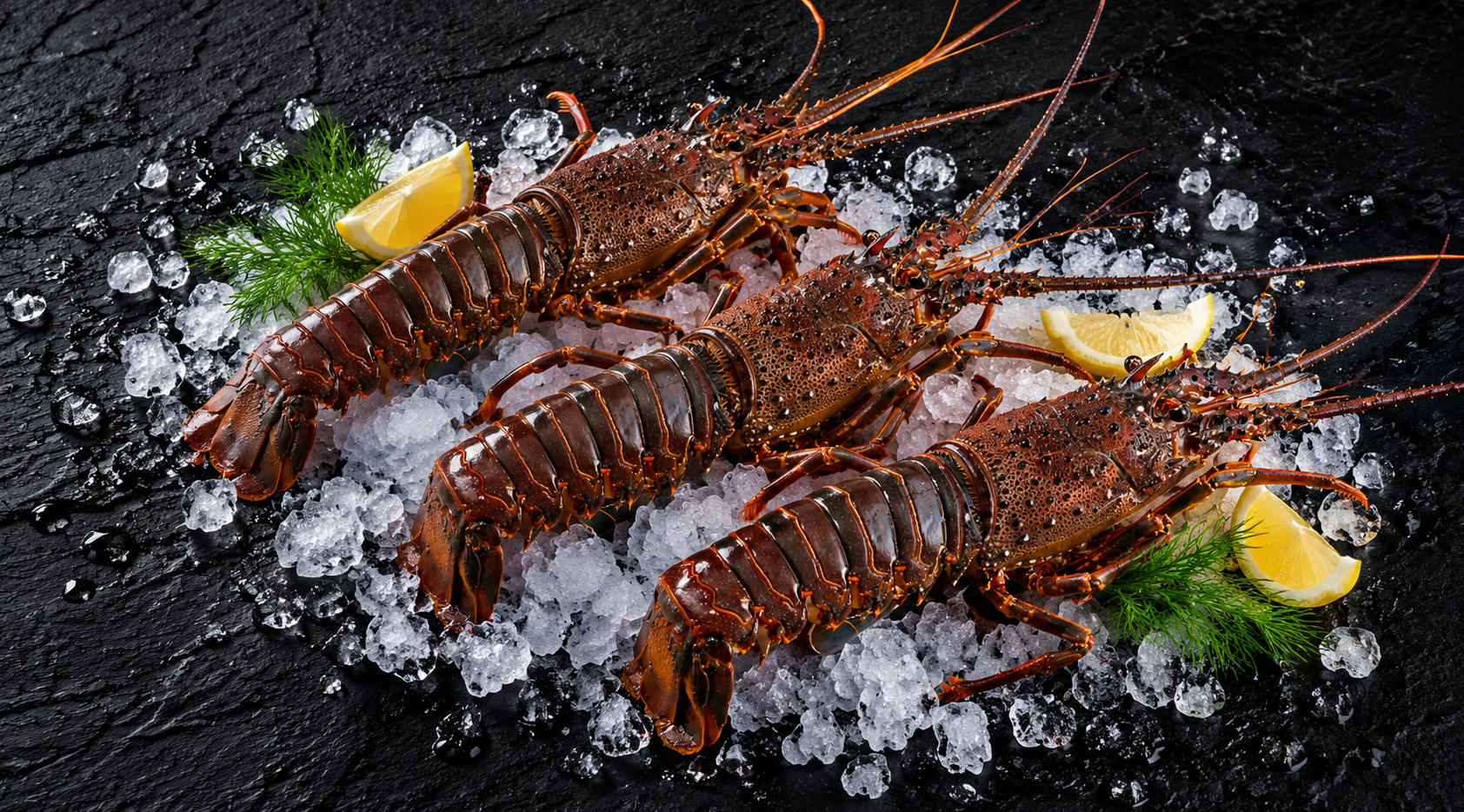 Langoust vers - levend